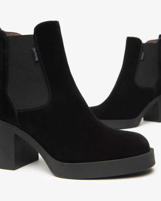NeroGiardini - I513890D Black Suede Platform Boot