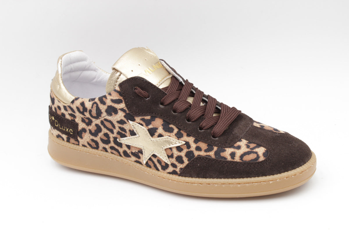 Meline - R 526 Leopard Print Trainer