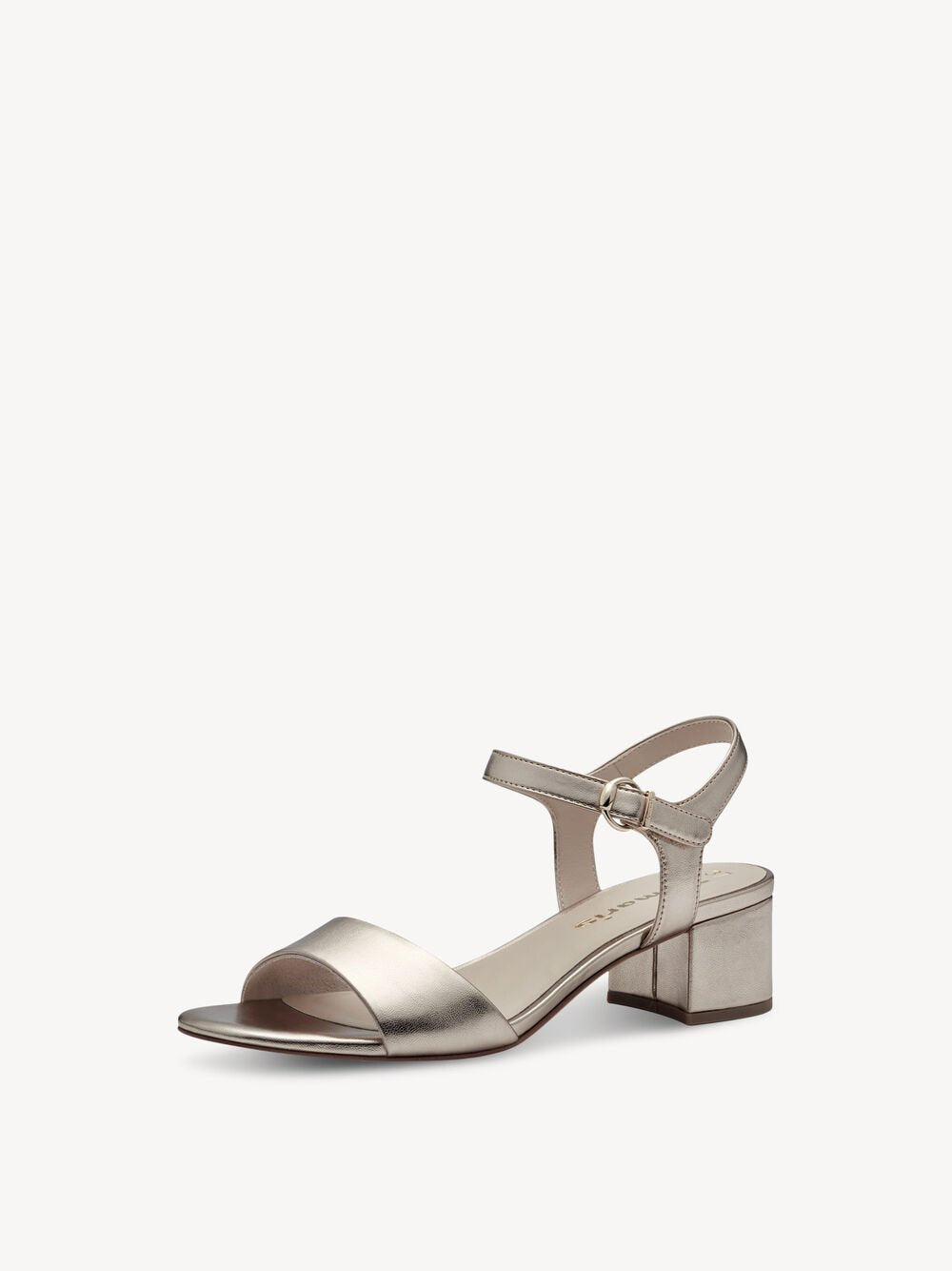 Tamaris - 28249 Gold Block Heel Sandals