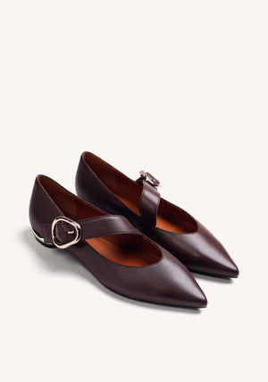 Gioseppo - 80167 Brown Mary Jane