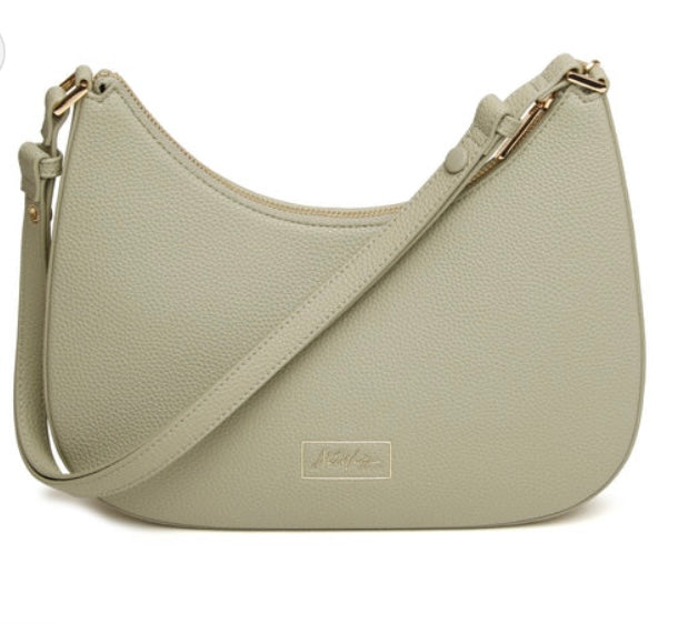 Alice Wheeler - Ascot Pistachio Green Shoulder Bag