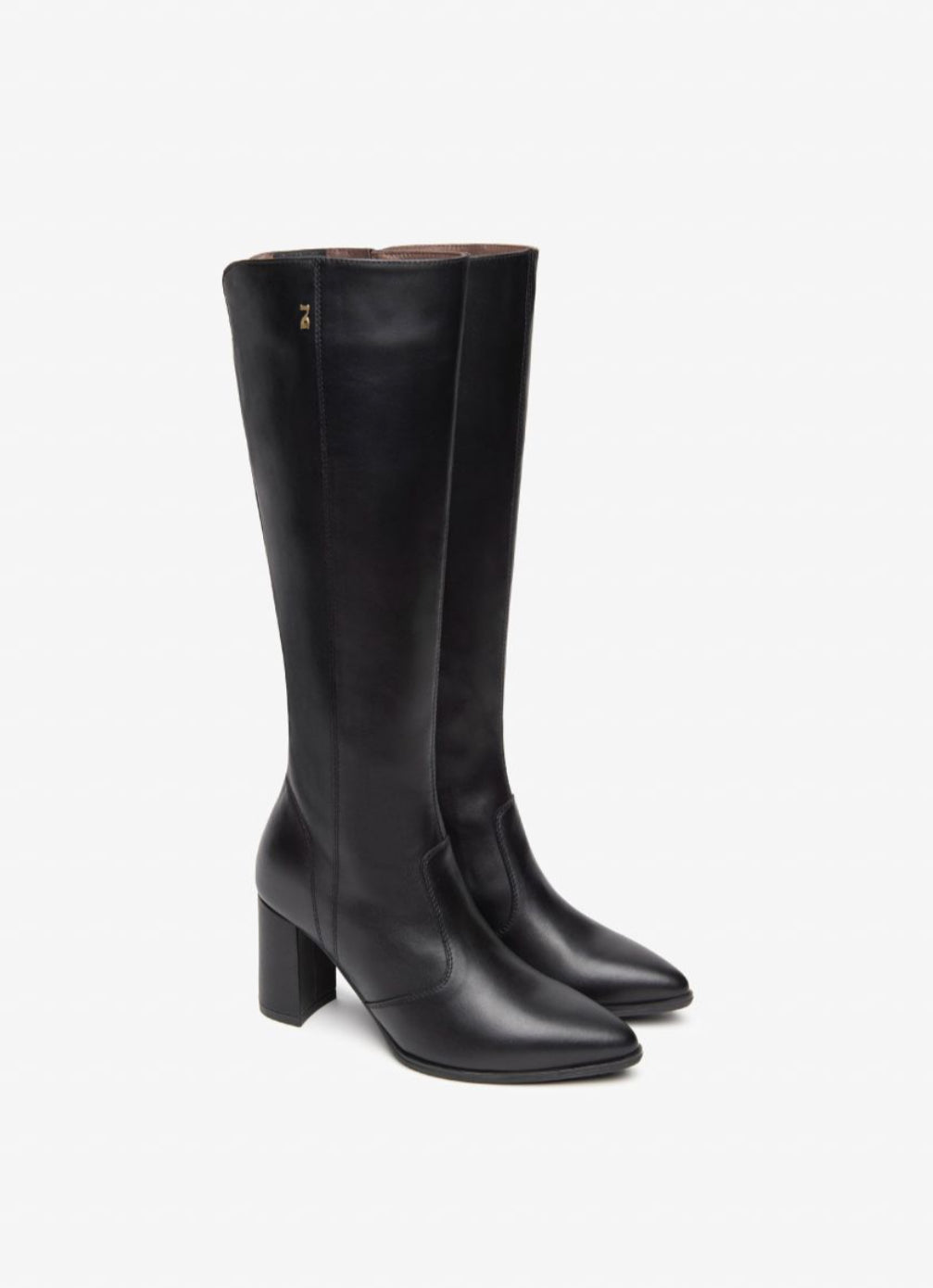 NeroGiardini - I514343D Black Leather Knee High