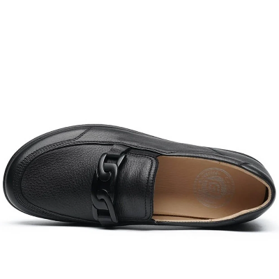 G Comfort - P-6503S Black Waterproof Wedge Loafer
