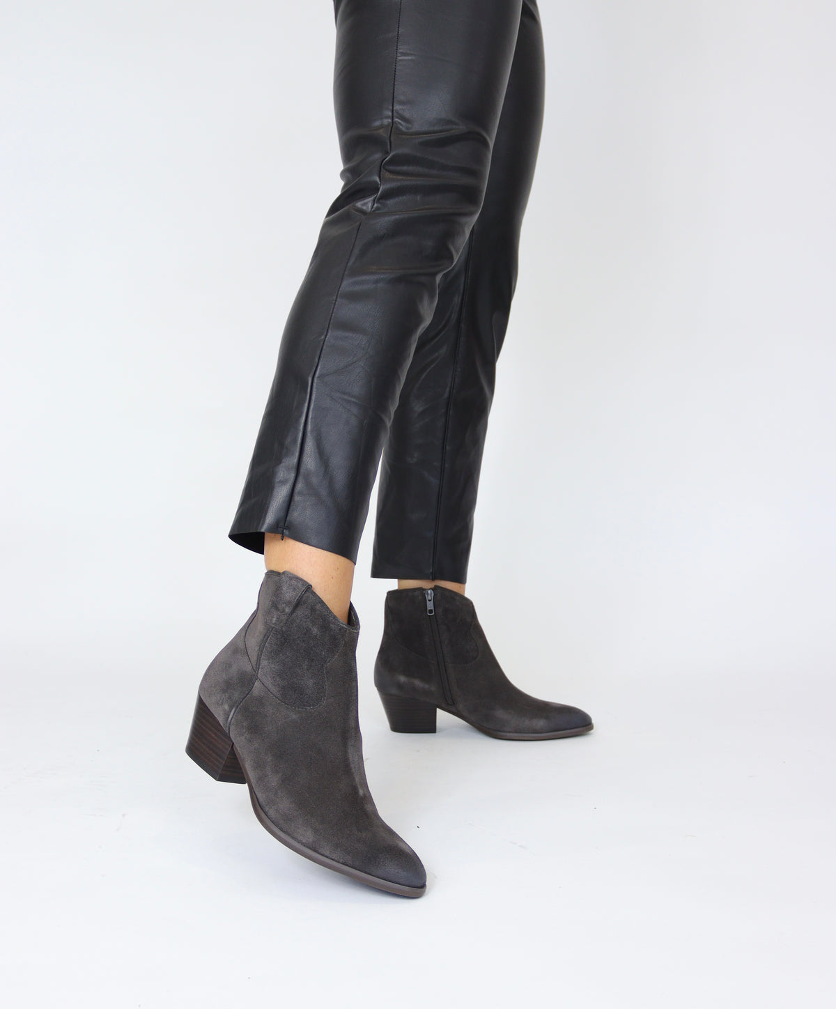 Ash - Fame Grey Cowboy Boot