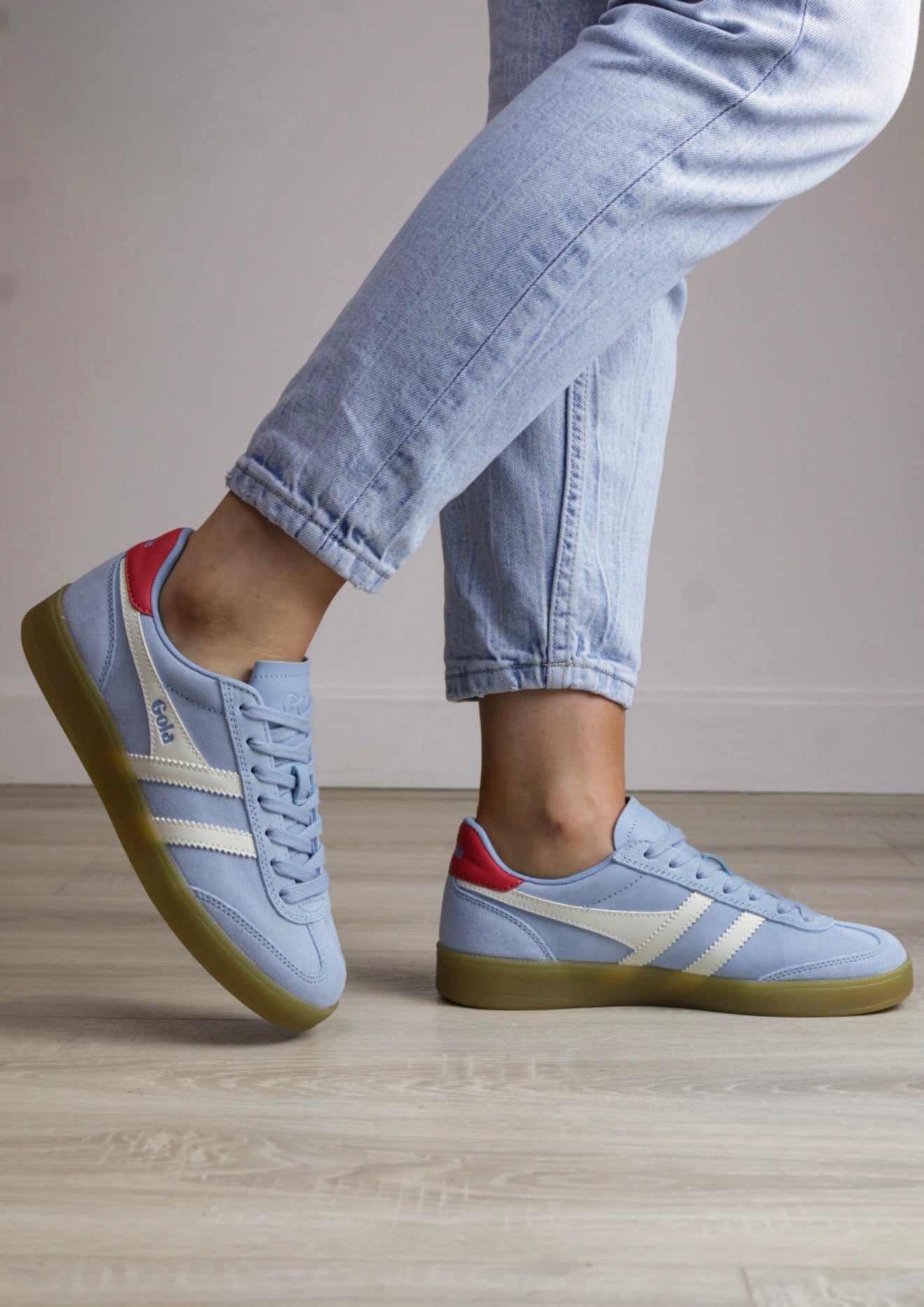 Gola - Viper Blue & Coral Trainer