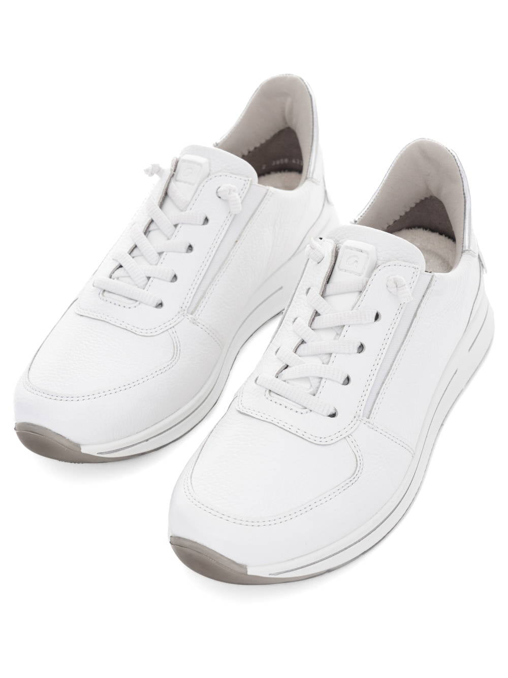 Ara - 24836 White Slip On Trainer