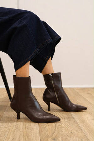 Pomme Dor - 6298 Brown Ankle Boot