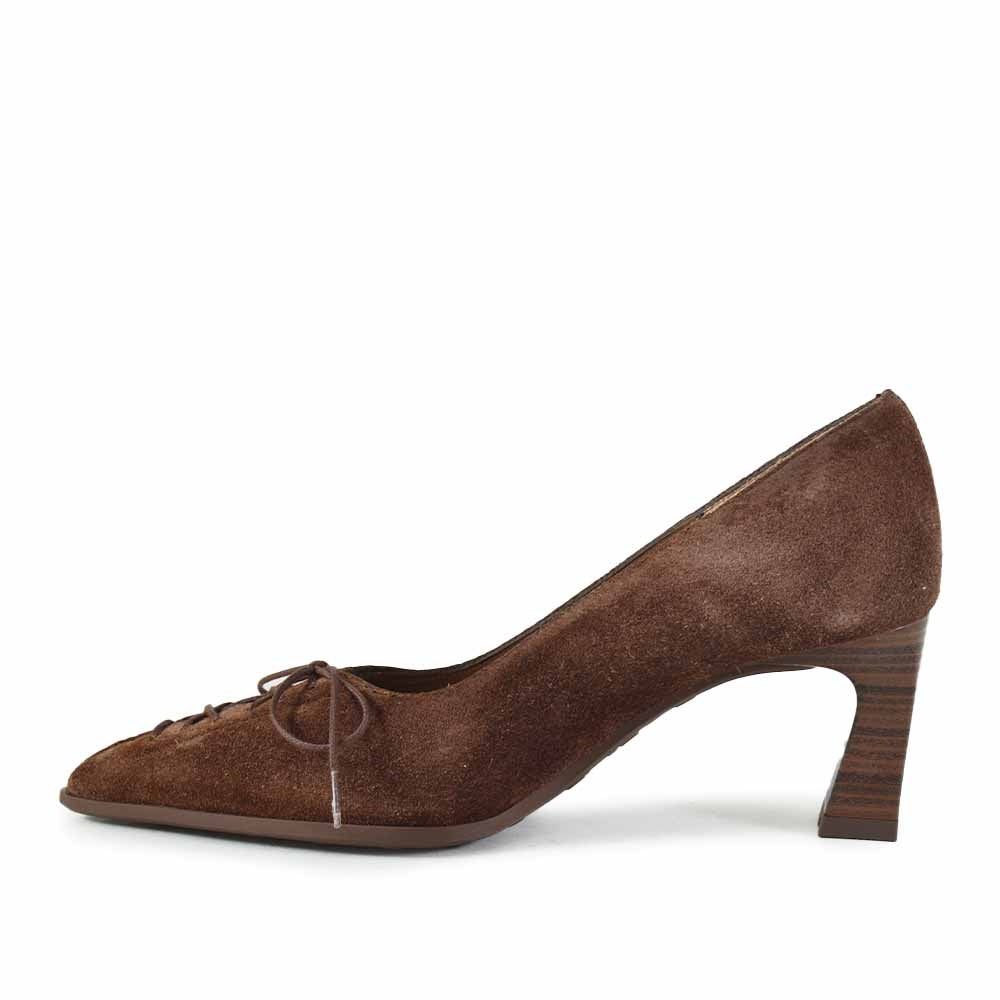 Hispanitas - H1264951 Brown Suede Heel