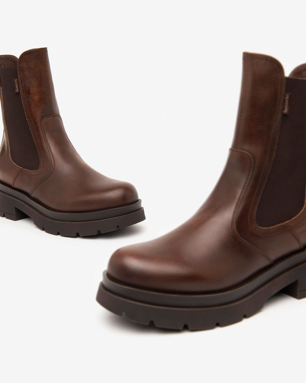 NeroGiardini - I411941D Brown Chelsea Boot [Generous Fit]