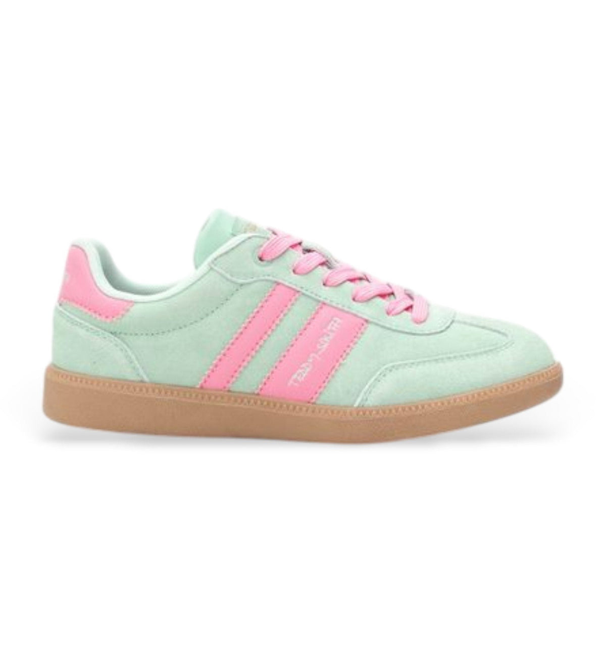 Teddy Smith - 120123 Mint and Pink Trainer