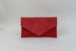 Rachels - Red Suede Clutch