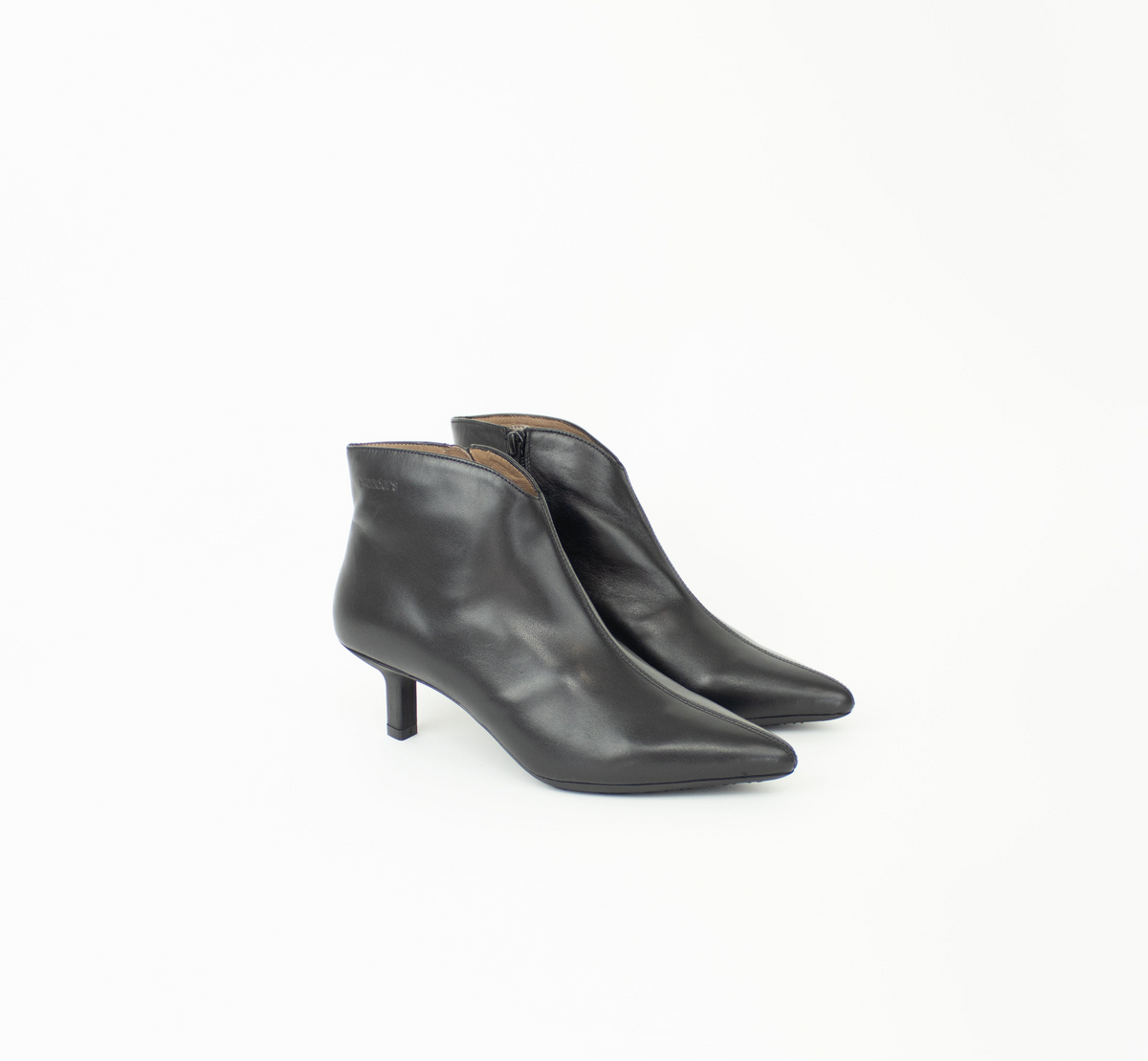 Wonders - G-7120 Black Leather Ankle Boot