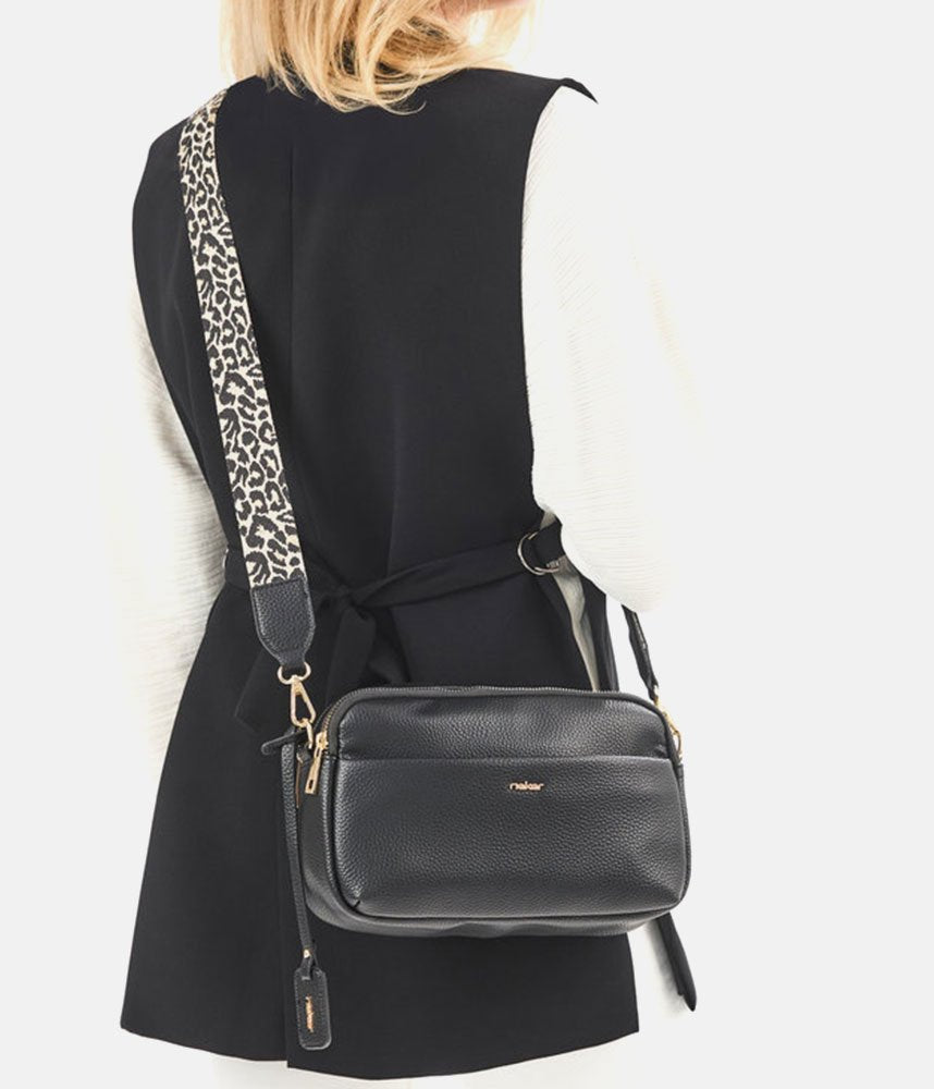 Rieker - H1029 Black Camera Bag