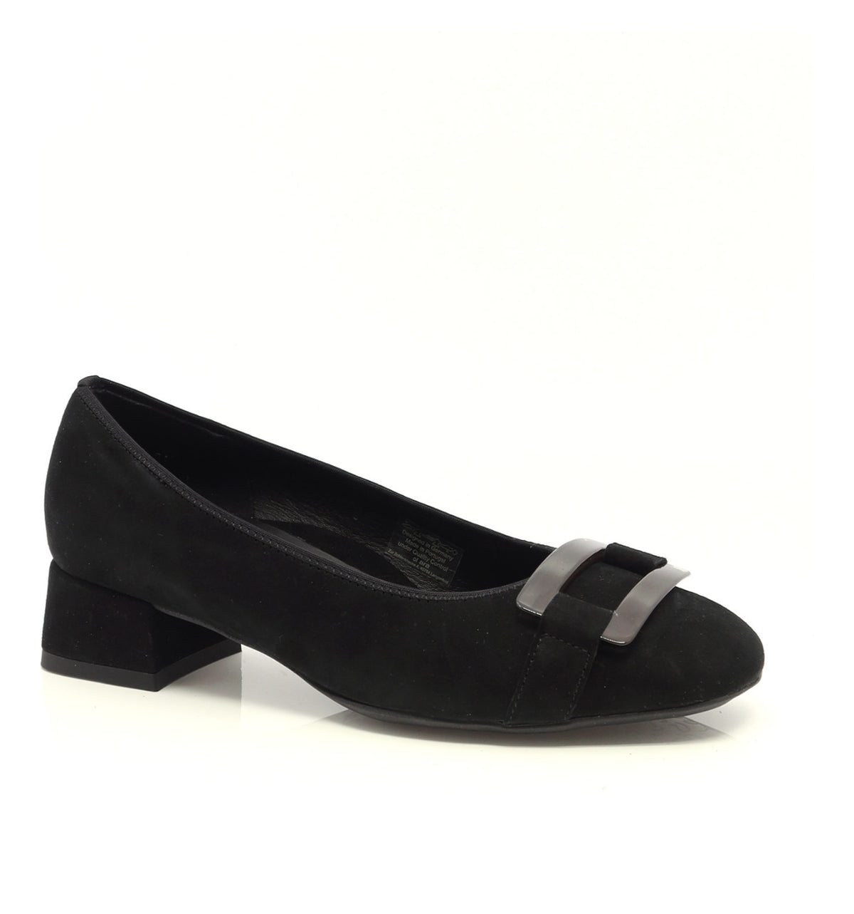 Ara - 20420 Black Suede Shoe [Extra Wide]