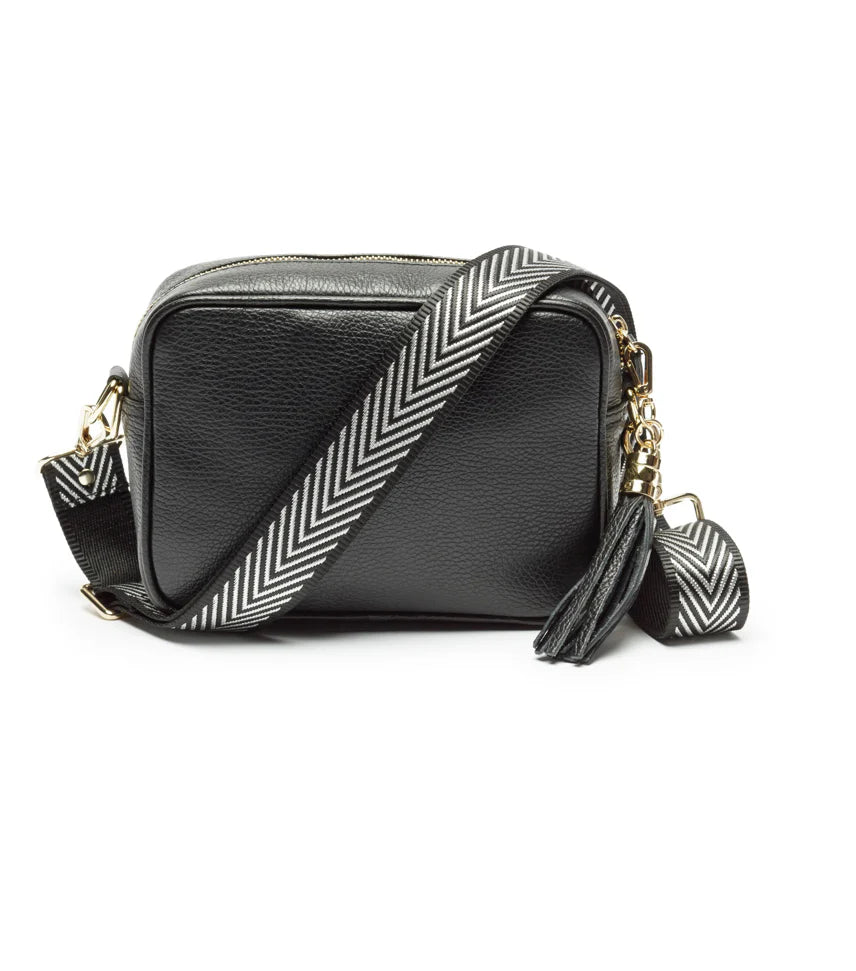 Elie Beaumont - London Black Leather Crossbody