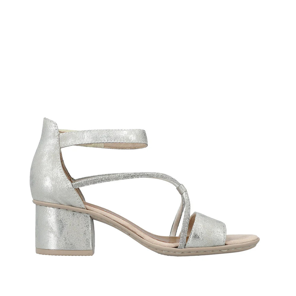 Rieker - 64654 Silver Sandal