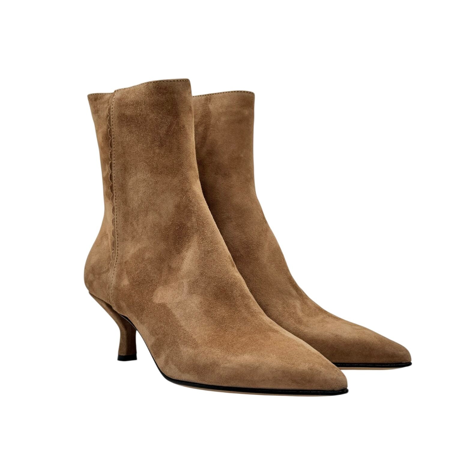 Pomme Dor - 6298 Sand Suede Ankle Boot