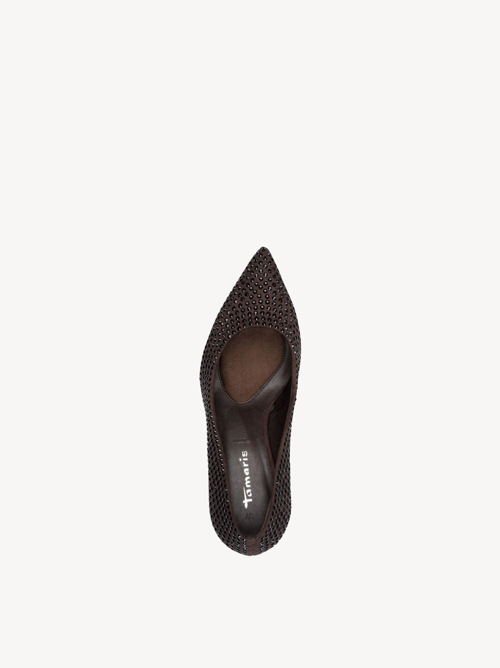 Tamaris - 22468 Brown Glitz Court Shoe