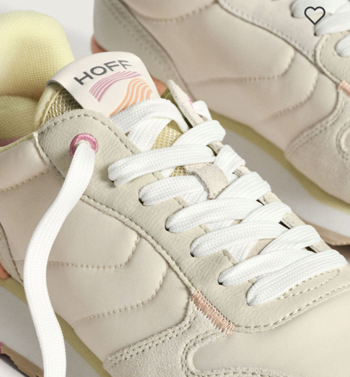 Hoff - Troezen Cream Retro Trainer