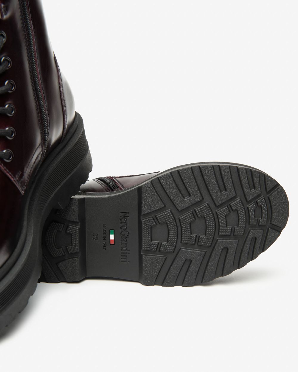 NeroGiardini - I514755D Burgundy Doc Platform Boot