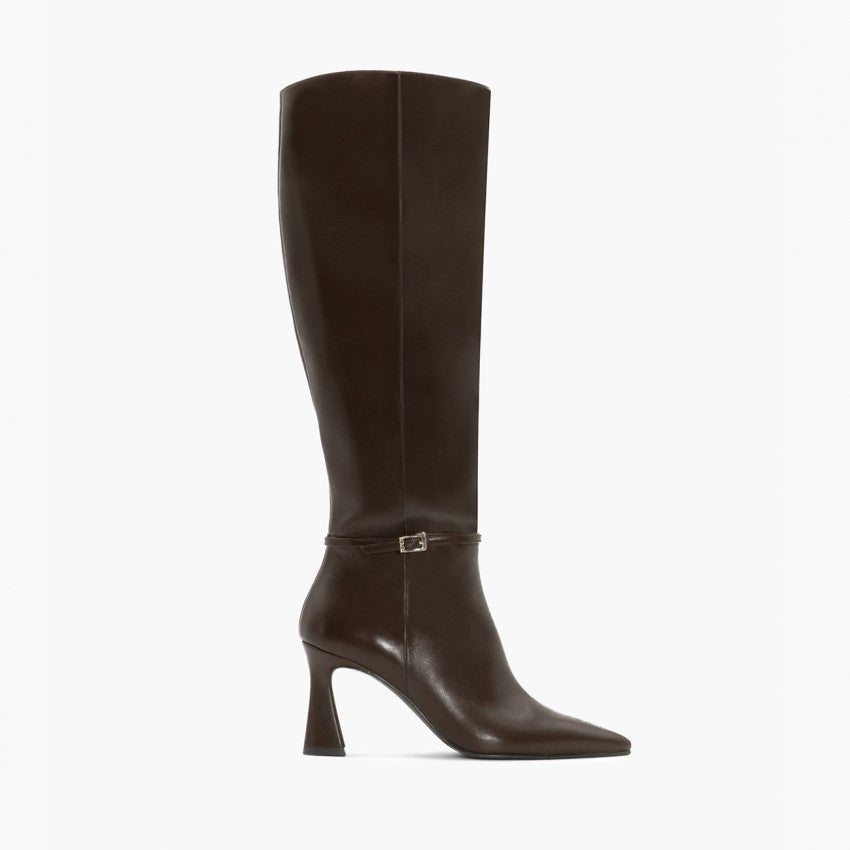 Lodi - Ralesa Brown Knee High
