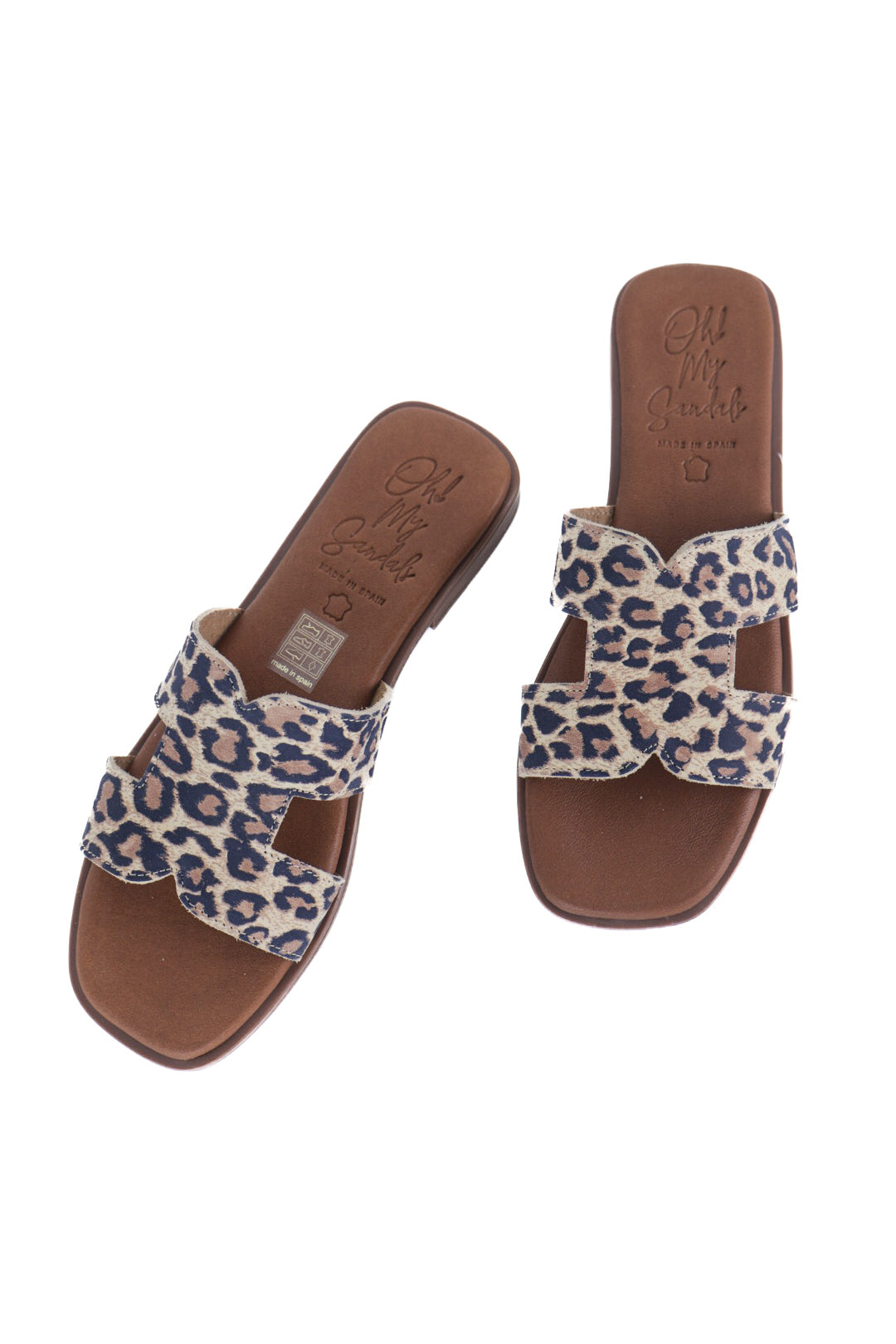Oh My Sandals - 5580 Leopard Slide