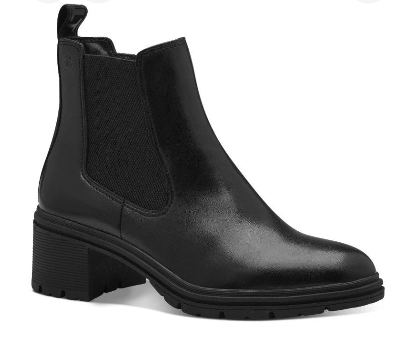 Tamaris - 25456 Black Chelsea Boot