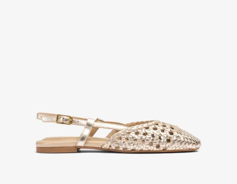 Unisa - [Badri_Shf] Gold Slingback