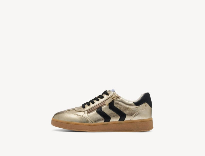 Marco Tozzi - 23739 Gold Zip Trainer