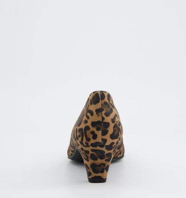 Paul Green - 3849 Leopard Kitten Heel