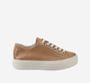 Paul Green - 4790 Tan Leather Laced Trainer