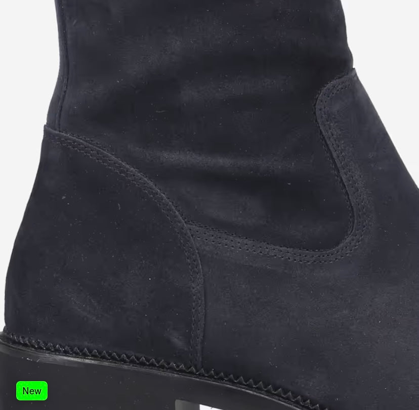 Paul Green - 8133-03 Navy Suede Ankle Boot