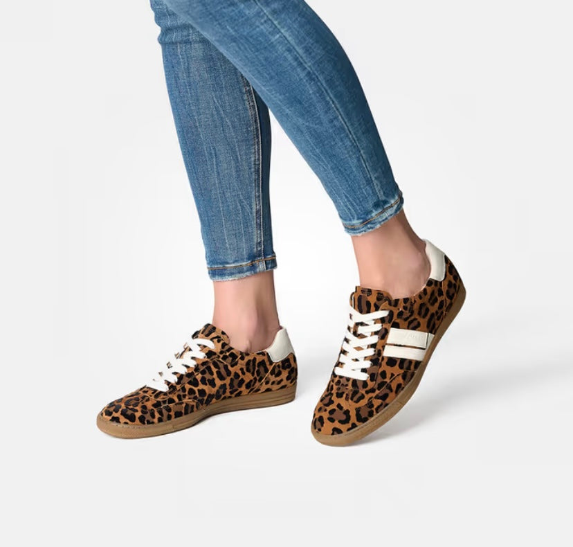 Paul Green - 5450-12 Leopard Print Trainers [Standard Fit]