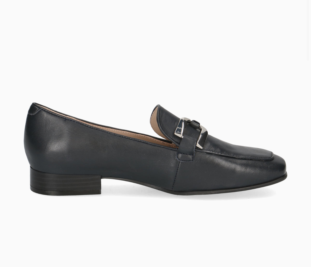 Caprice - 25201 Navy Leather Loafer