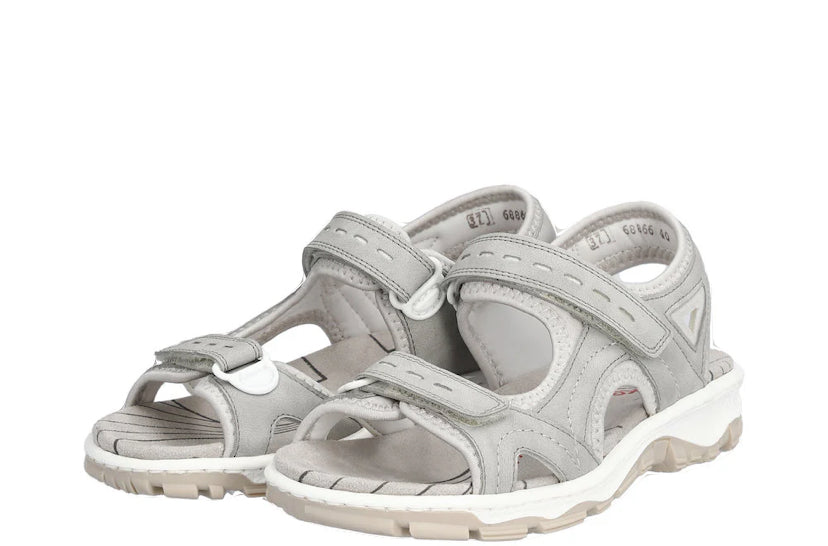 Rieker - 68866 Grey Walking Sandal