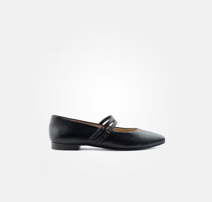 Paul Green -1022 Black Ballerina