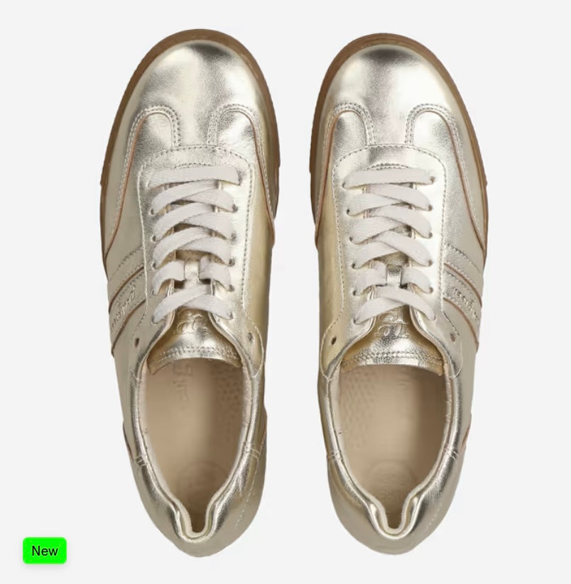 Paul Green - 5450 Gold Metallic Trainer