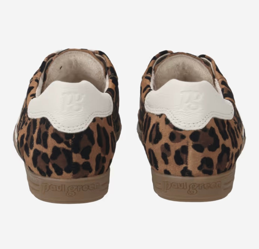 Paul Green - 5450-12 Leopard Print Trainers [Standard Fit]