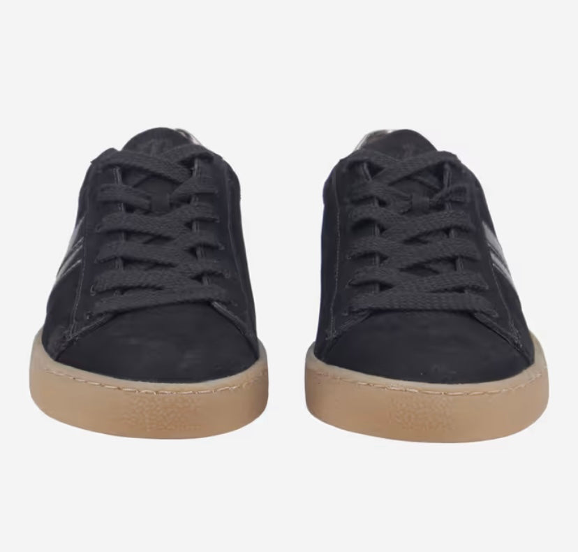 Paul Green - 5364 Black and Silver Black Suede Trainer