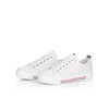 Remonte - D0900 White and Nautical Leather Trainer
