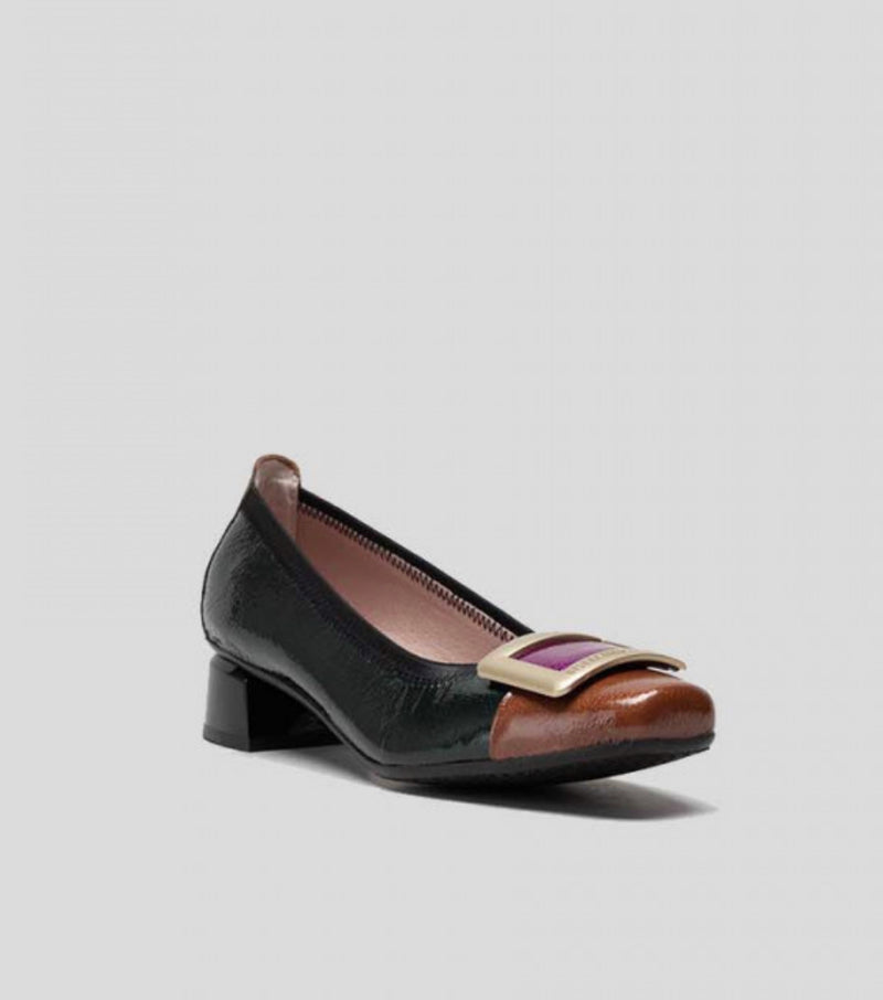 Hispanitas - CH1233141 Forest Green Patent Shoe