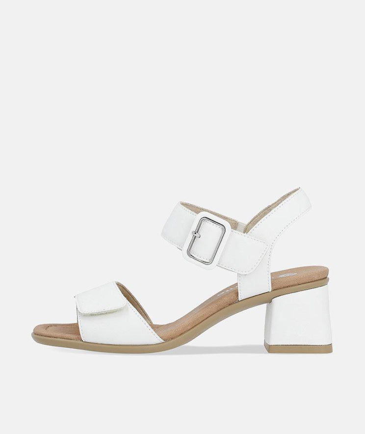 Remonte - D1K51-80 White Velcro Sandal