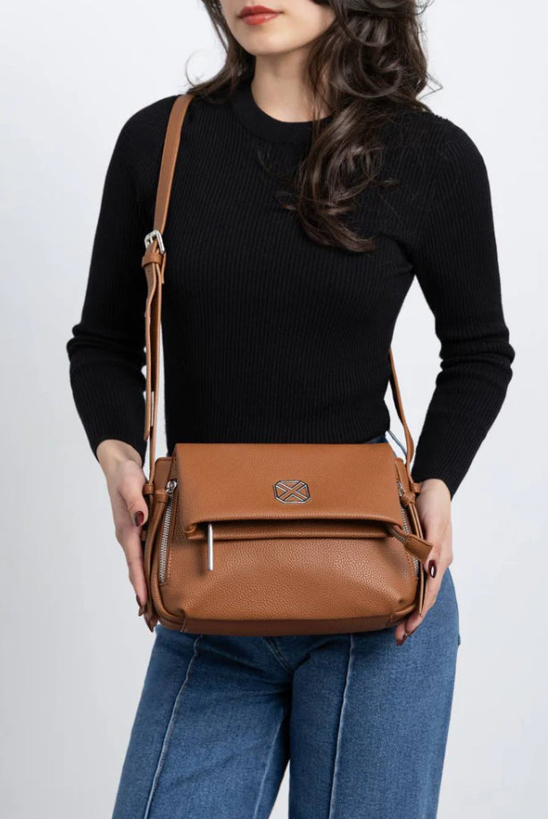 XTI - 184464 Camel Crossbody Bag