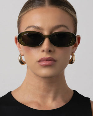 Otra - Gina Matcha Smoke Sunglasses