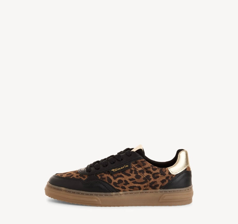 Tamaris - 23617-42 Leopard Print Trainers