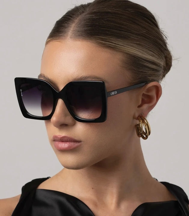 Otra - Dynasty Black Smoke Fade Sunglasses