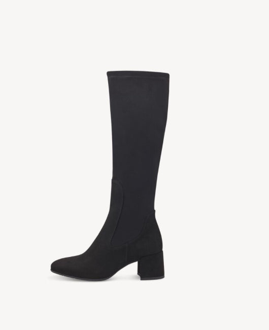 Marco Tozzi -2-25524-43 Black Knee High Boot