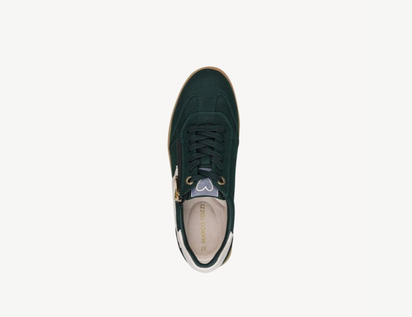 Marco Tozzi - 23777 Green Zip Trainer