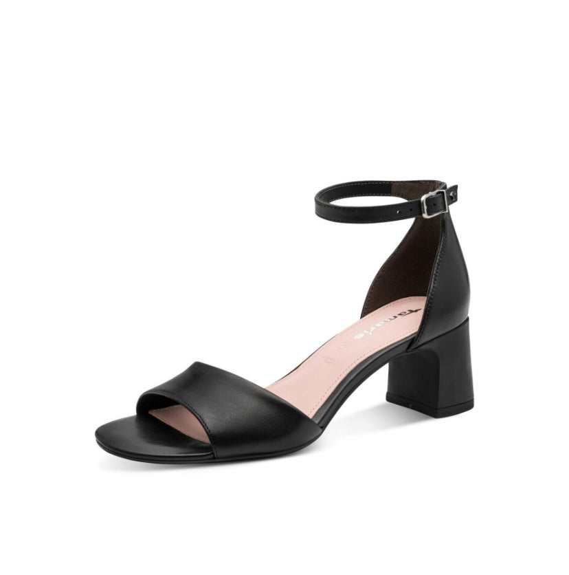 Tamaris - 28347 Black Leather Sandal