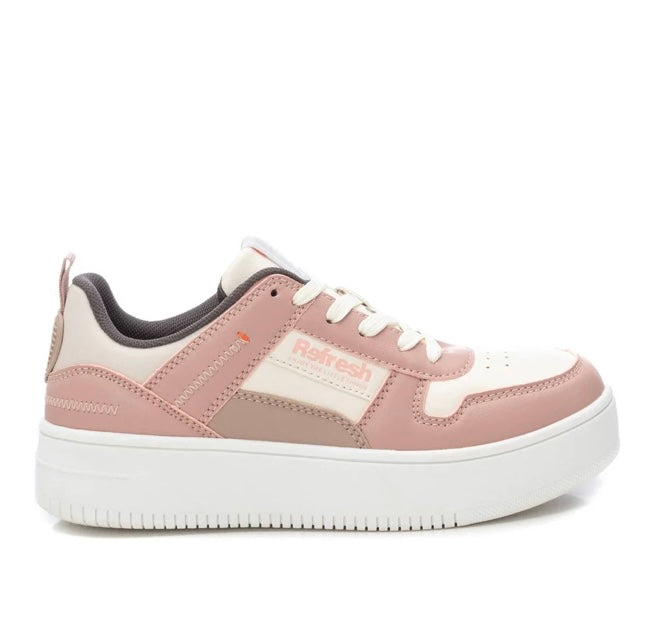 Refresh - 172350 Pink and White Trainer